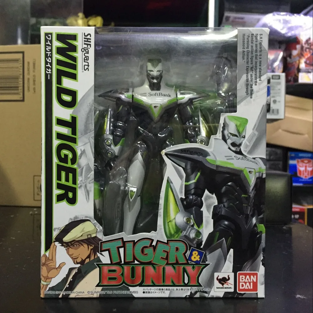 PrettyAngel-Подлинная Bandai Tamashii страны S.H. Фигурка тигра и кролика Дикий Тигр - купить по