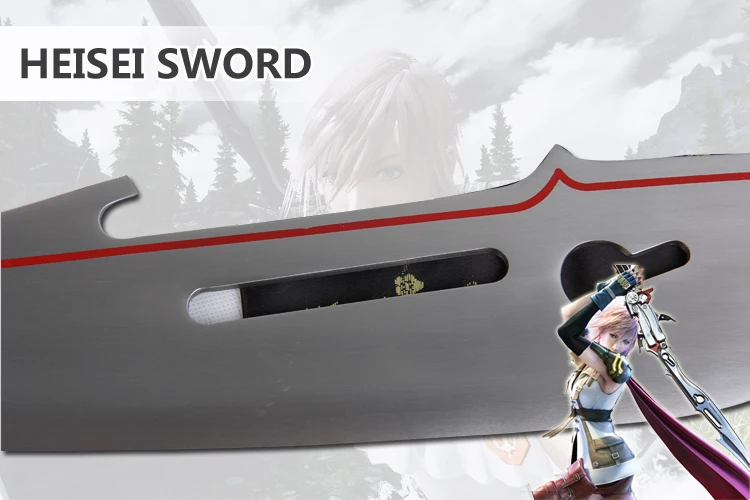 Косплей Final Fantasy Катана аниме настоящая сталь меч ручной работы оружие | Дом и сад