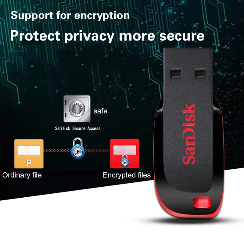 SanDisk USB 3. 0 флеш накопитель 64 ГБ 32 16 ГБ|USB флэш-накопители| |