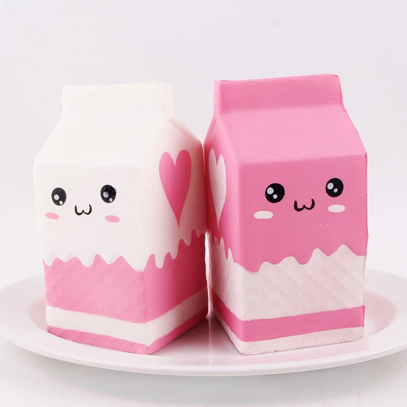 

Милые мягкие амулеты Satkago Kawaii, мягкая игрушка-мешок для молока, медленно поднимающаяся игрушка для детей и взрослых, снимает стресс, тревога,...
