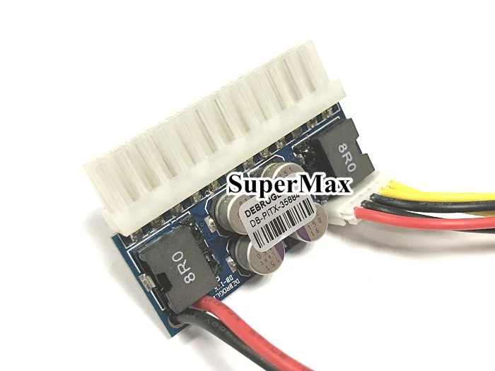 50 шт. PCI E 6pin входной DC ATX 250W 24pin блок питания Swithc Pico PSU автомобильный мини ITX высокой