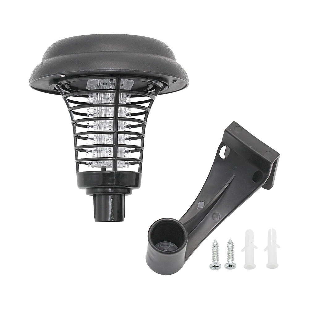 Светодиодный светильник от москитов на солнечной батарее для улицы|Лампа