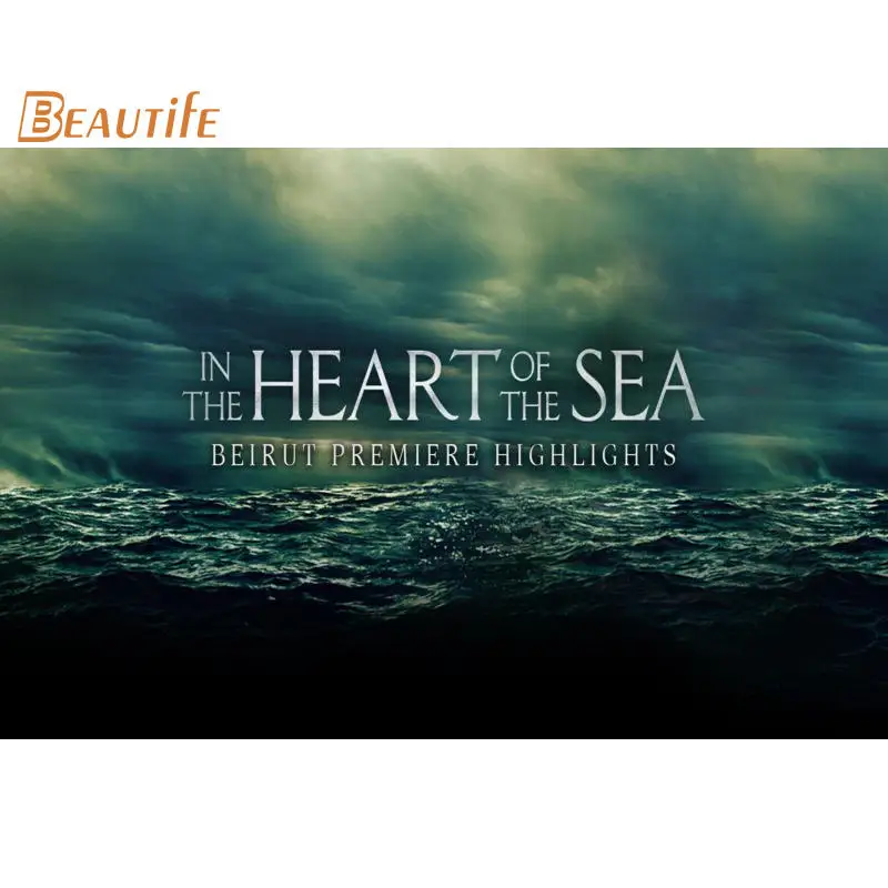 Новое поступление In the Heart of Sea плакат ткань Шелковый украшения дома настенный