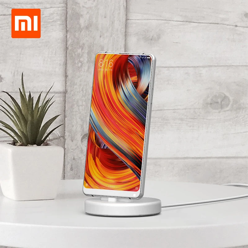 Xiaomi Panki Wireless Charger and phone stand for xiaomi 18W Fast Wireless Charging pad for Samsung S9/S9+ S8 Note 9 9