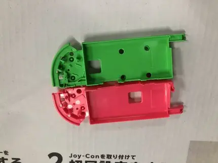 Бесцветный Полный чехол Корпус для NS Switch Joy-con левый и правый джойстик Замена Joytick LR запчасти - Цвет: Бесцветный
