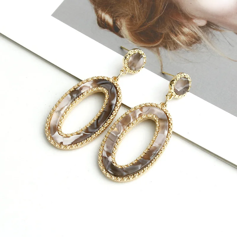 НОВЫЕ геометрические серьги в европейском и американском стиле | Украшения