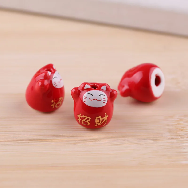 Number 2 Lucky cat украшение автомобиля мини труба керамика милый кот дом гостиная магазин открытие подарок на день рождения - Цвет: Number 2