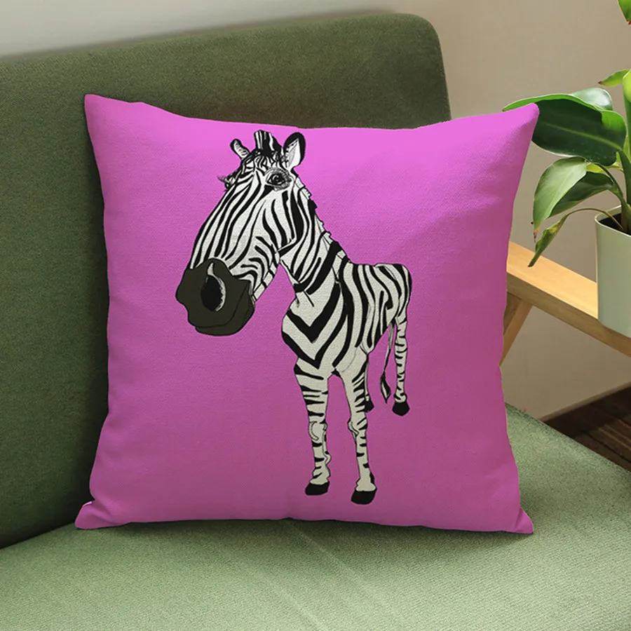Декоративная подушка для офиса Piaochuang в виде абстрактного животного|sofa cushions and