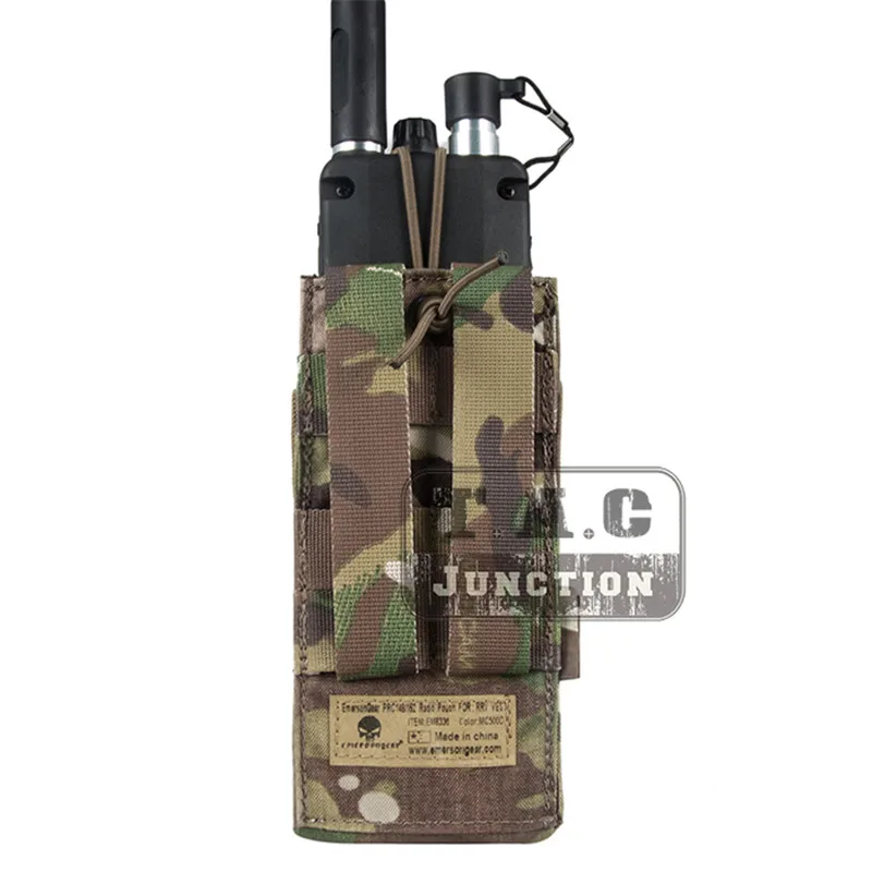 Emerson тактический Чехол для радио MBITR PRC148 152 с Molle ремнем EM8336 EMERSONGEAR MOLLE Чехол для радио JPC, AVS. CPC жилет