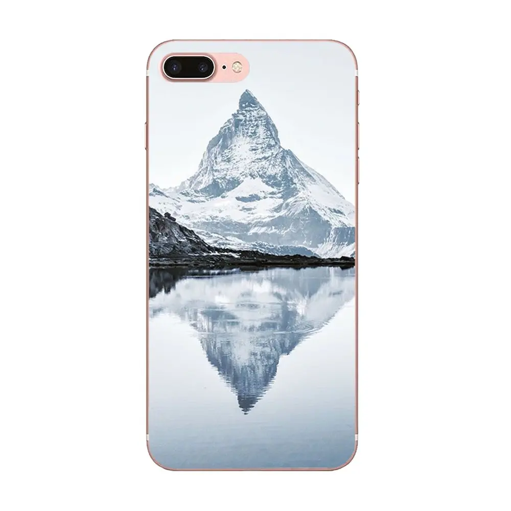 Snow Mountain Diy For Xiaomi Note 3 4 Mi3 Mi4 Mi4C Mi4i Mi5 Mi 5S 5X 6 6X A1 Max Mix 2 Silicone Cover Case | Мобильные телефоны и