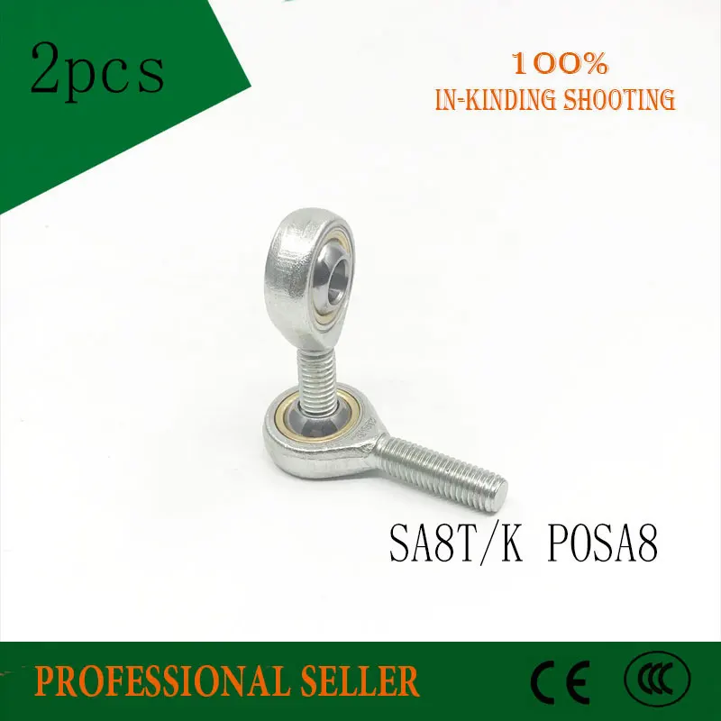 2 шт. шариковые подшипники SA8T/K POSA8 SA8TK 8 мм|rod 8mm|bearing bearingbearing 8mm |