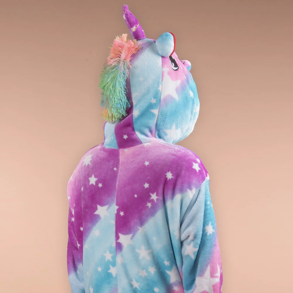 2019 костюм единорога для взрослых Пижама кигуруми Комплекты Женские пижамы Unicornio