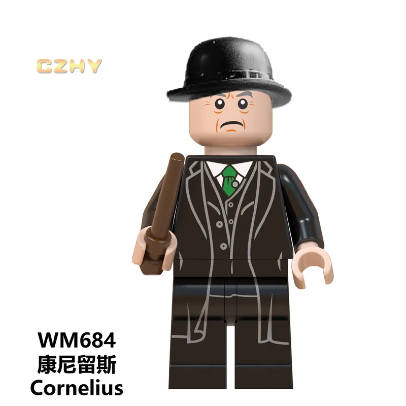 WM684 Серия Harri Potters проф. Строительные блоки Снейп ХОХ Хагрид Добби Moody Quirrell Filch Волдеморт игрушки для детей WM6059 - Цвет: WM684