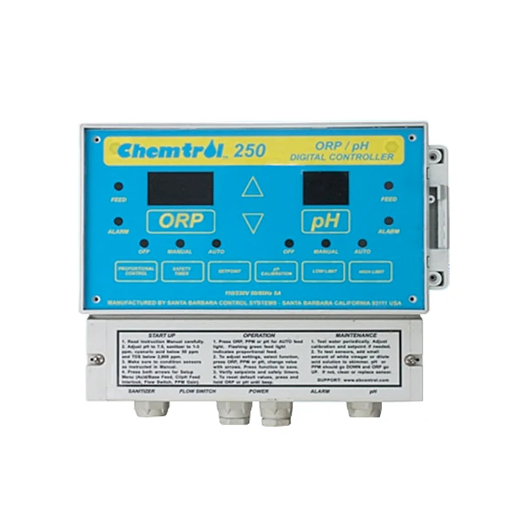 Water quality tester Ph-контроллер ОВП для плавательного бассейна включает в себя дозирующую хлорную химическую систему дозирования для качества воды с автоматическим дозирующим насосом - Цвет: Water quality tester