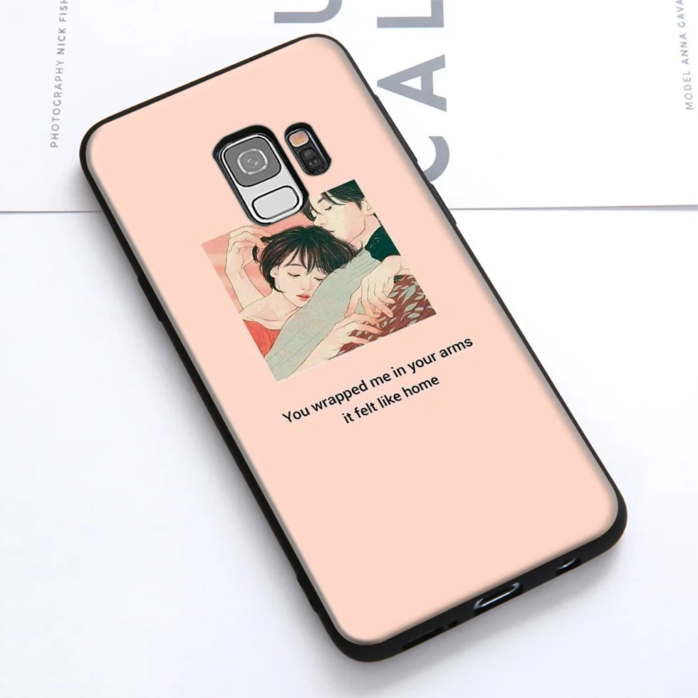 Отличный художественный эстетический мягкий чехол для Samsung Galaxy S10 S10e S9 S8 Plus S7 S6 Edge