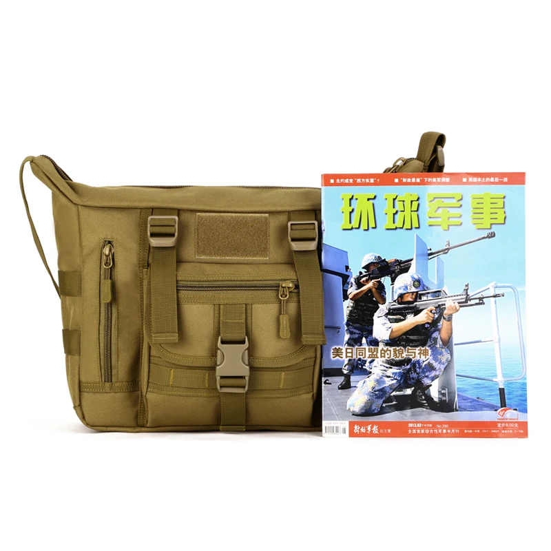 Tactical Sling Shoulder Bag Waterproof Military Crossbody Men's Outdoor Travel Messenger for 14&quot Laptop | Спорт и