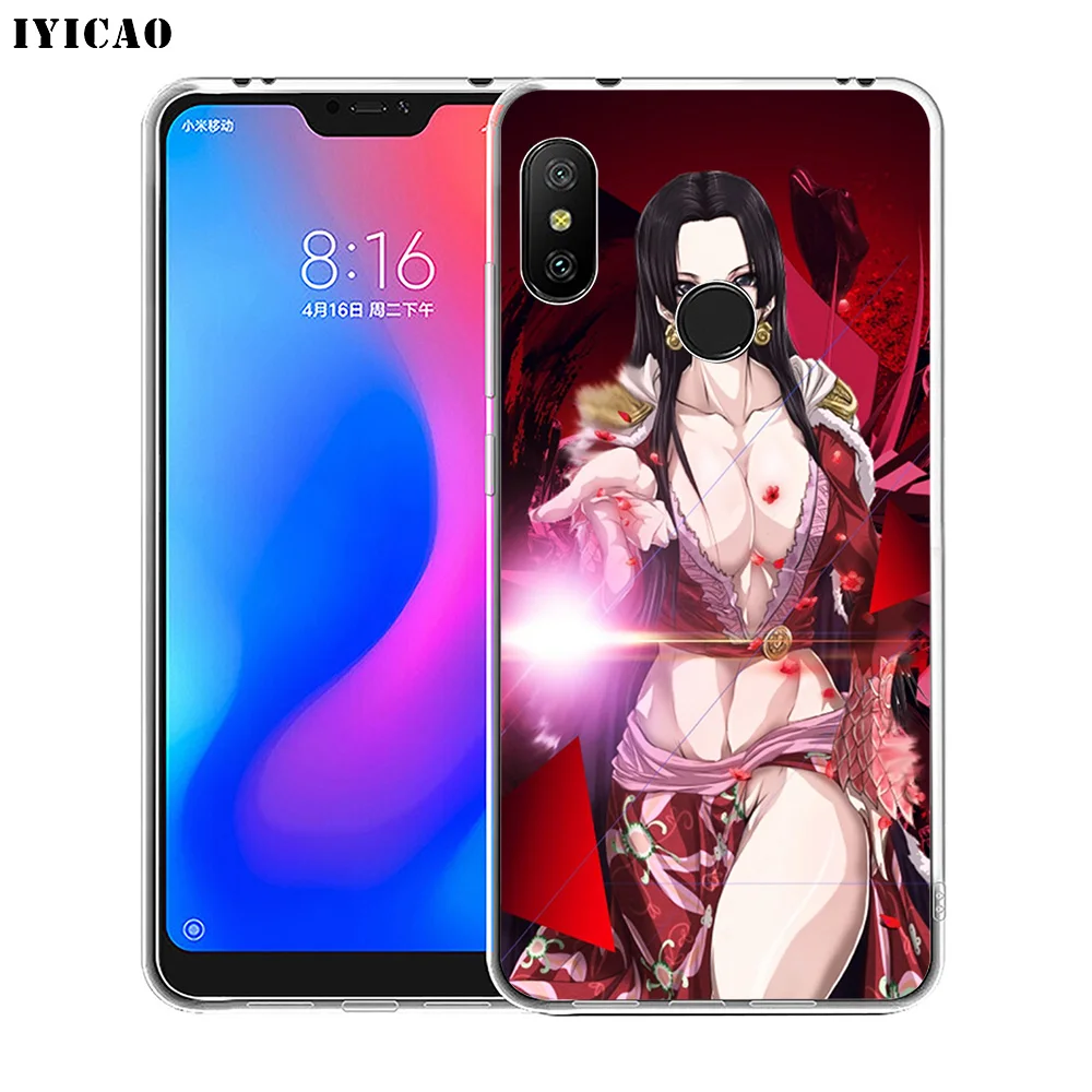 Мягкий силиконовый чехол для телефона IYICAO Nami Boa Hancock Xiaomi Redmi 4A 5A 6A Note 7 6 5 Pro Plus 4X