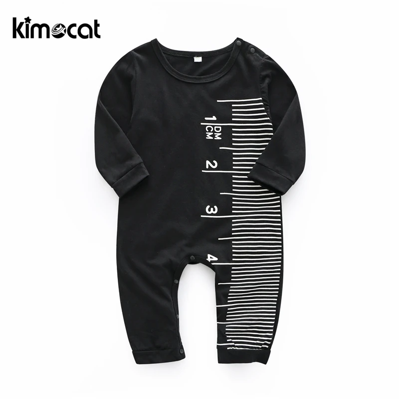 Kimocat/Одежда для маленьких мальчиков Одежда новорожденных белого и черного цвета