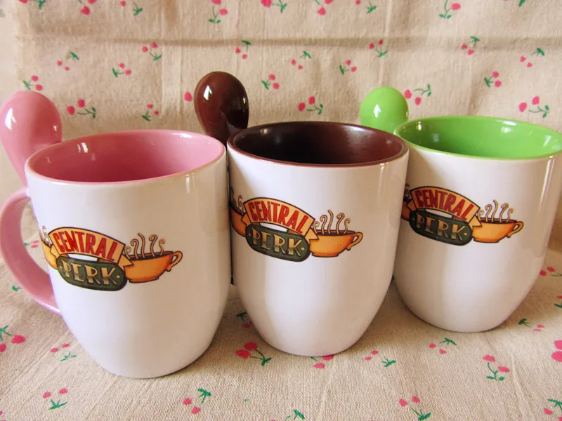 Новое качество шесть друзей R C J M P Центральная кофейня Керамика Кофе чашку с