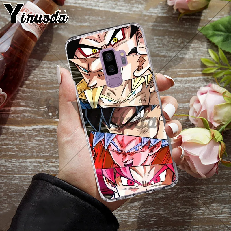 Чехол Yinuoda DRAGON BALL Z DBZ Goku для Samsung S9 plus S5 S6 S6edge S6plus S7 S7edge S8 S8plus | Мобильные телефоны и