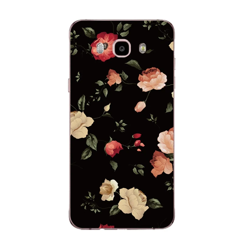 Mandala Soft Clear TPU Phone Case For Samsung J3 J5 J7 S6 S7 S8 note8 A3 A5 C7 J2prime Flora Leaf Silicone Cover Free Shipping | Мобильные