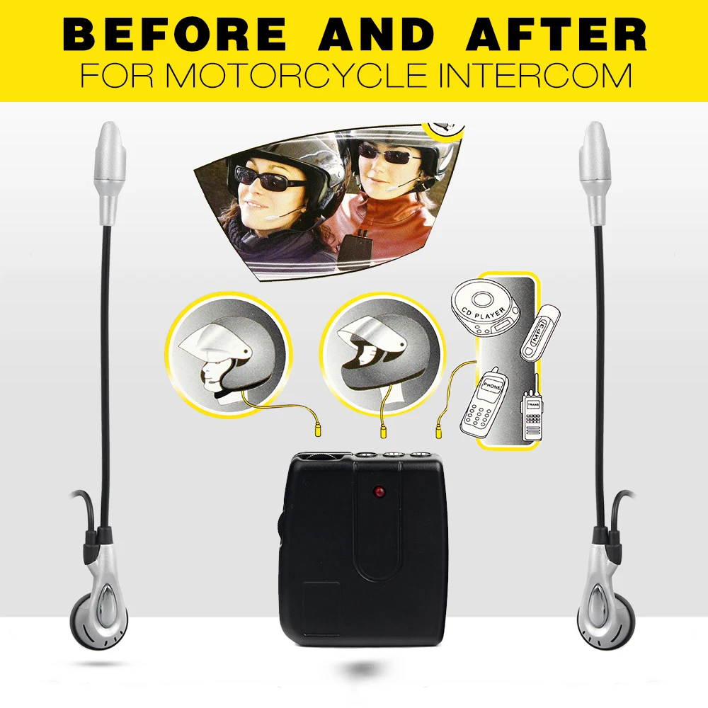 Лидер продаж мотоцикл Шлемы гарнитуры для водителя и пассажира пассажирами