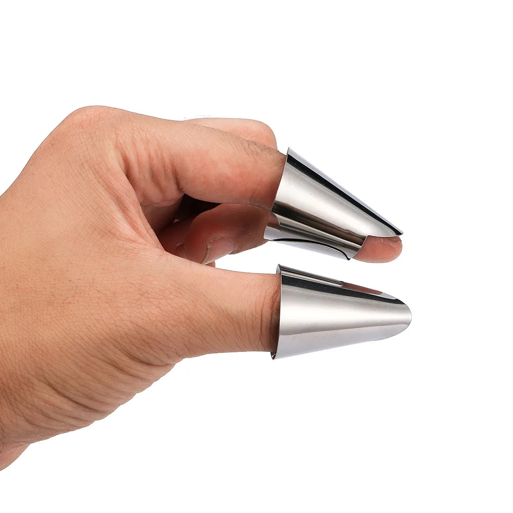 5 шт./компл. защита для пальцев из нержавеющей стали овощной пилинг сосновые орехи