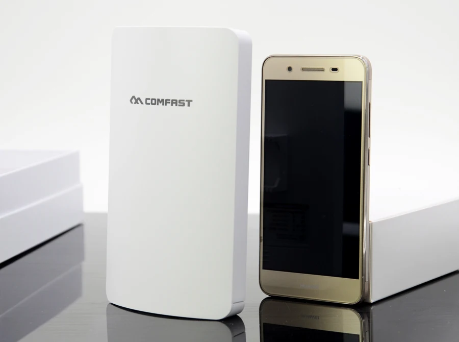 2 шт. Лидер продаж ~ COMFAST NanoStation WI FI 300 Мбит/с Открытый точки доступа 5.8 ГГц 11dbi Wi Fi