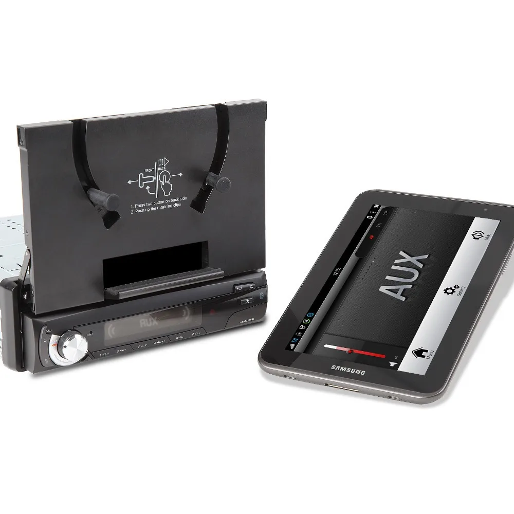 Один Дин Радио 1 Аудио Одноместный стерео держатель для плейера смартфонов и