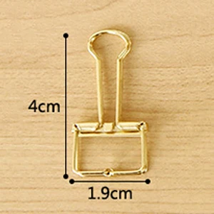 Small 10 шт./партия Бумага клипы де Papel зажимы фото Holder офисные аксессуары чудо клипы милый подарок бюро аксессуары - Цвет: Small