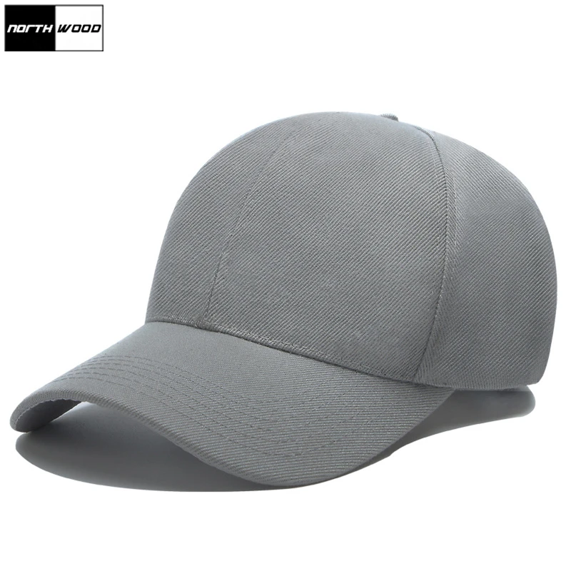 [NORTHWOOD] 2019 одноцветное цвет Мужские бейсбол кепки Snapback шляпа для женщин хип шапки