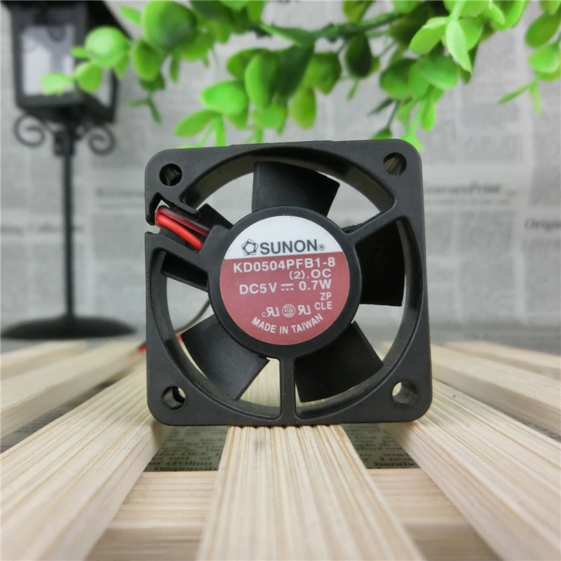 SUNON KD0504PFB1 8 DC 5V 0 7 W 40*40 * 10В RGBW 4 см 2 шт/комплект провода Вентилятор охлаждения|Кулеры