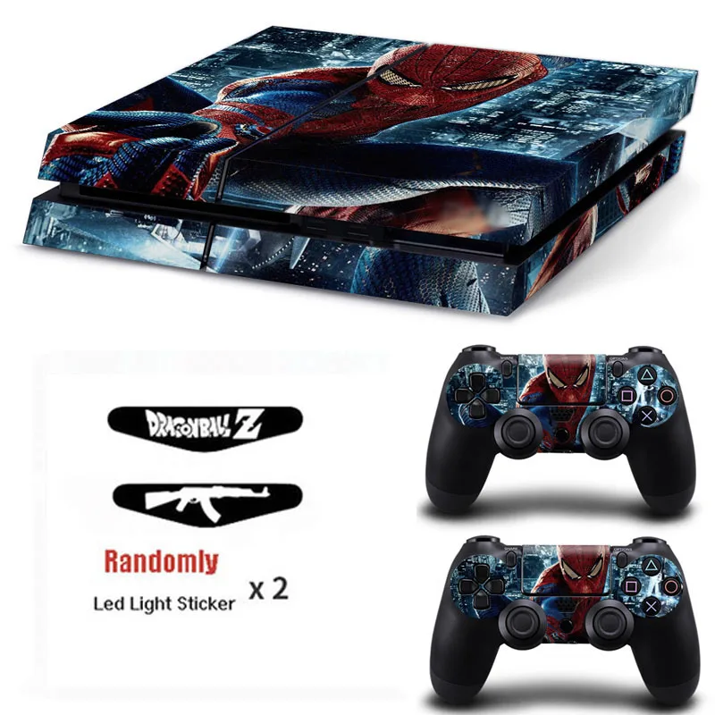 Для PS4 виниловые наклейки на кожу чехол для PS4 Playstation 4 консоль+ 2 Джойстик/панель управления игровыми аксессуарами