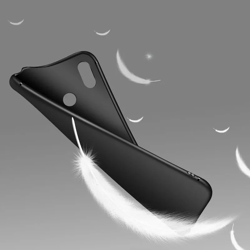For Xiaomi mi8 Case Soft TPU Matte Ultra Thin Back Cover MI8 SE Silicone Black |