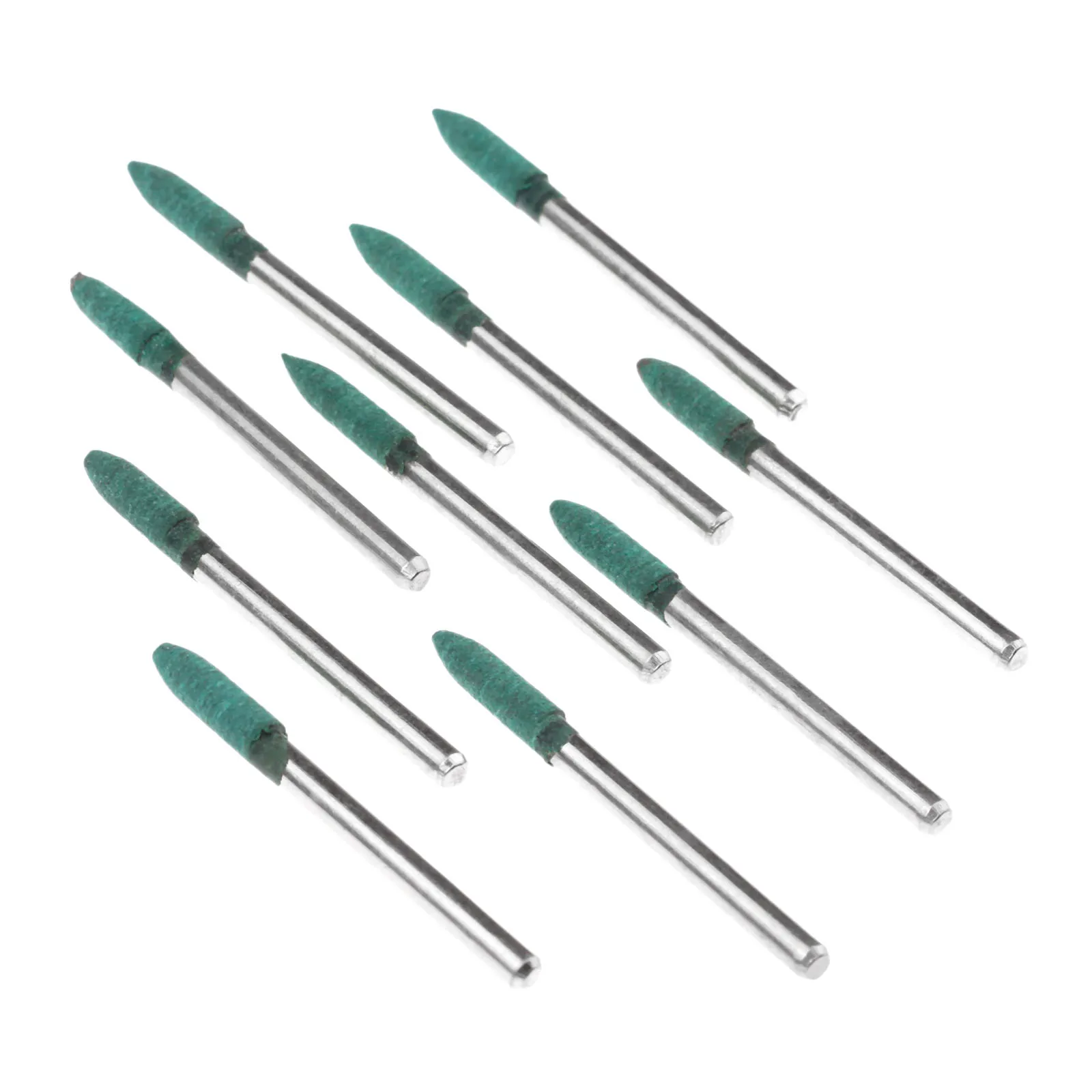 DRELD 10 шт. Dremel аксессуары 4 мм резиновая Шлифовальная головка металлическая поверхность плесень Полировочный диск для роторного инструмента 3 мм хвостовик