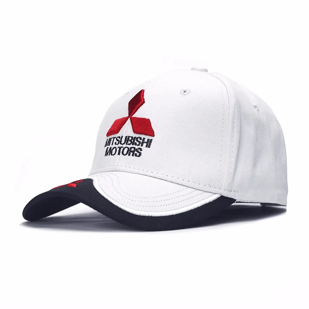 Новинка, 3D Кепка Mitsubishi, автомобильная Кепка с логотипом MOTO GP Racing F1, бейсбольная Регулируемая бейсбольная кепка, Повседневная Кепка для грузовика