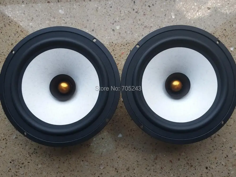 2 единицы HiFI 6,5 7 дюймов MICA mix бумажный конус Полнодиапазонный динамик полный диапазон НЧ-динамик пара