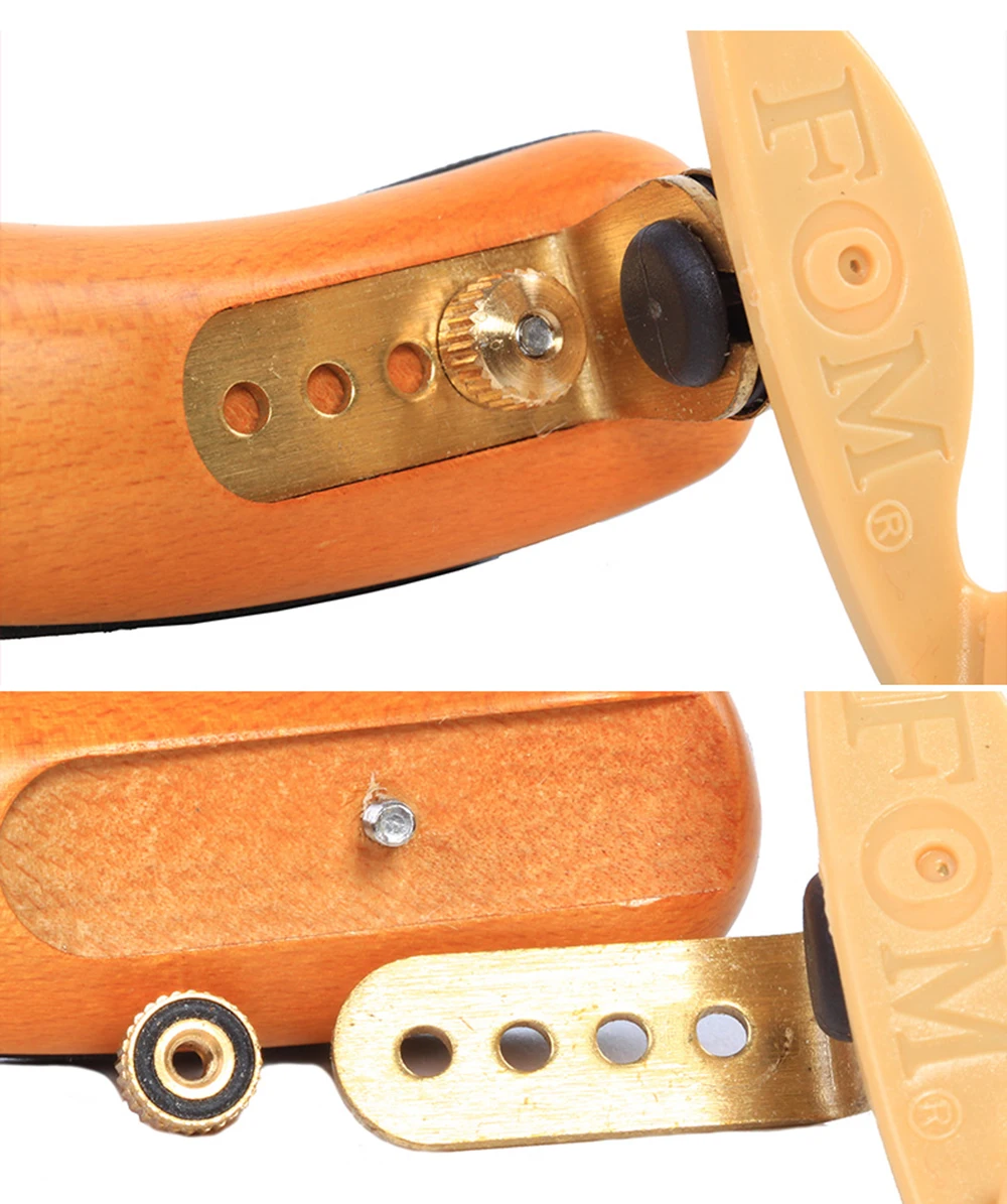 ФОМ Регулируемая клена плечевого упора для скрипки из пены для 1/8 1/2 4/4 Размеры скрипка Музыкальные инструменты скрипка Запчасти фом