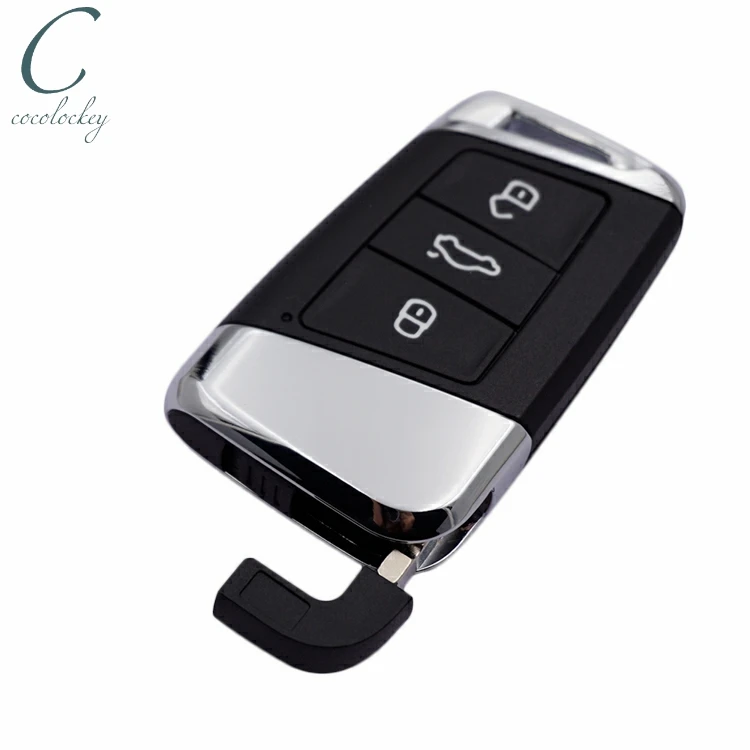 Cocolockey смарт-пульт дистанционного ключа чехол для vw magotan b8 для сидения для skoda keyless Автомобильный Брелок чехол для автомобиля Стайлинг