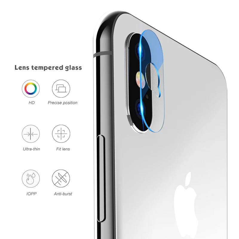 2 шт. объектив камеры закаленное стекло для iPhone 11 Pro MAX XR XS X Объектив Защитная пленка для экрана крышка для iPhone 8X7 11 Pro Max 11Pro