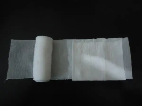 Первая помощь эластичный марлевые повязки с Cutton площадку для первой помощи |