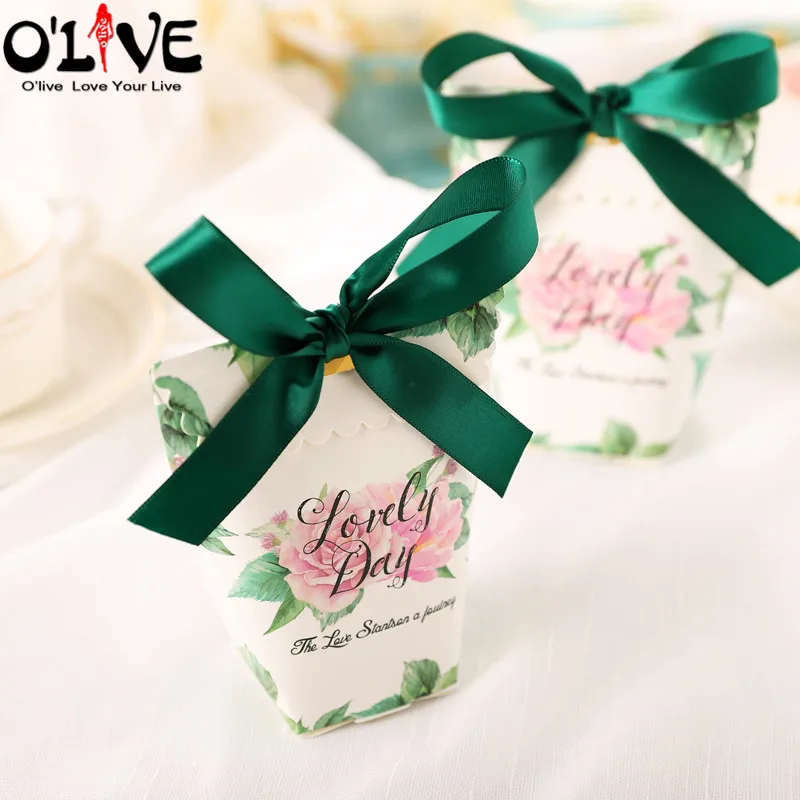 White 30 шт. большой Подарочный пакет бумажная коробка для конфет Babyshower упаковка Свадебные сувениры Bonbonniere сумка для печенья сладкие Dragees шоколад - Цвет: White