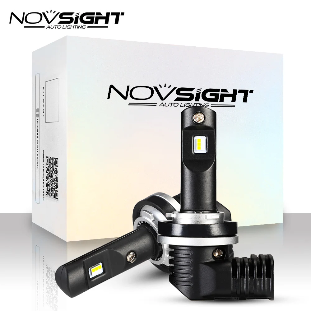 Novsight H11 светодиодные лампы для авто H4 H7 фары 9005 9006 hb3 hb4 10000LM 6500K 50W 12V автомобильный