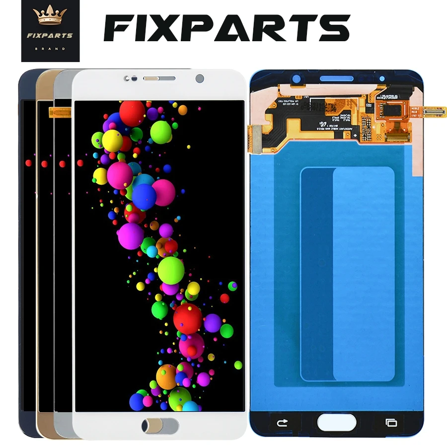 100% протестированная гарантия 2560x1440 Для 5 7 &quotSAMSUNG GALAXY NOTE LCD Note сенсорный экран