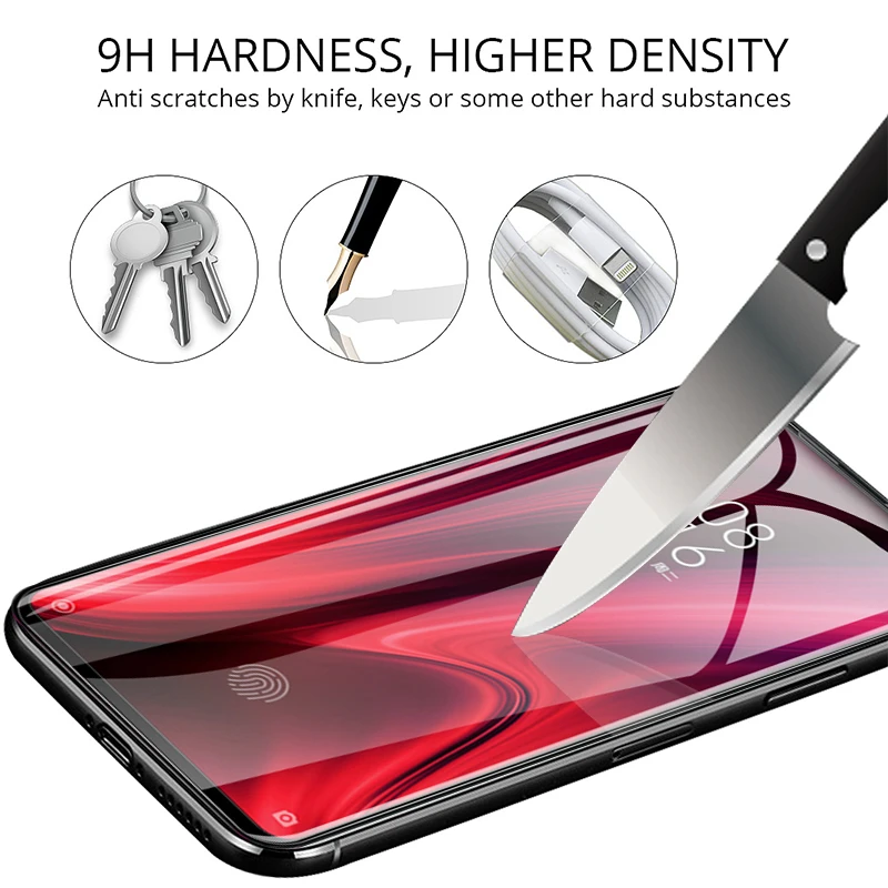 2 шт./партия Защитное стекло для xiaomi mi 9t 3D экрана xio 9 T pro защитное закаленное