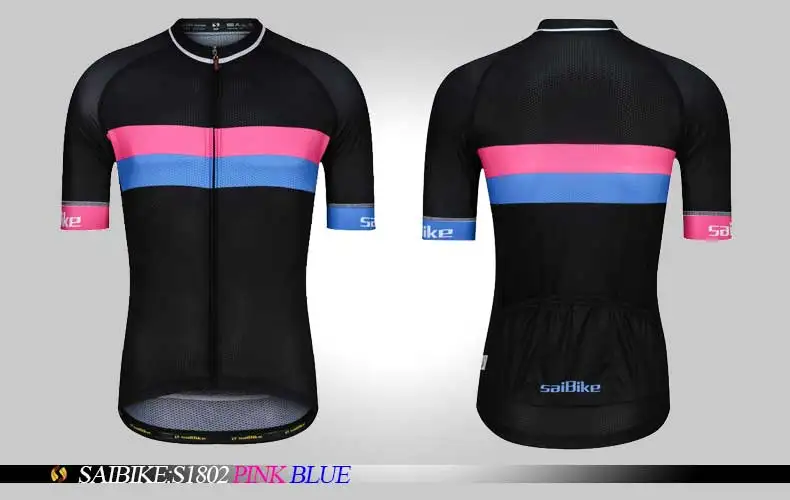 SaiBike майки для велоспорта мужская летняя одежда для велоспорта Ropa Ciclismo короткий рукав mtb футболка для езды на велосипеде Maillot Ciclismo