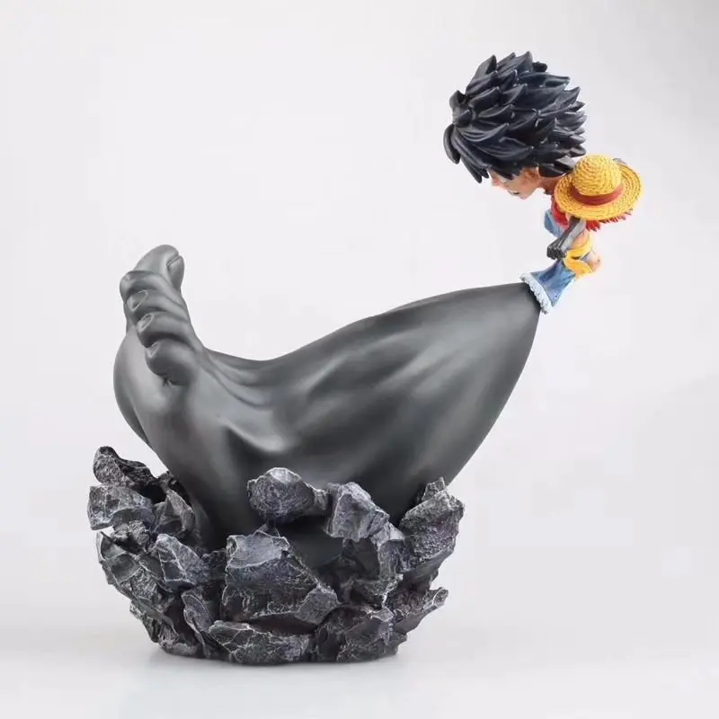 Фигурка Luffy Gear четвертая Обезьяна D эффект ноги 25 см ПВХ подарок на Рождество |