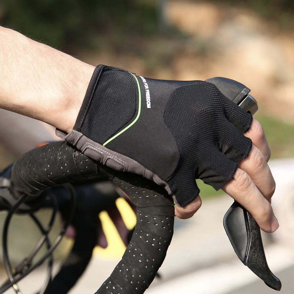 Перчатки для велоспорта Santic удобные дышащие сетчатые мужчин и женщин езды на