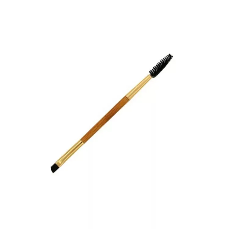 1pcs Eyelash Eyebrow Brush Makeup Bamboo Handle Double Head Pro Eye Lash Brow Cosmetic Beauty Tools | Красота и здоровье