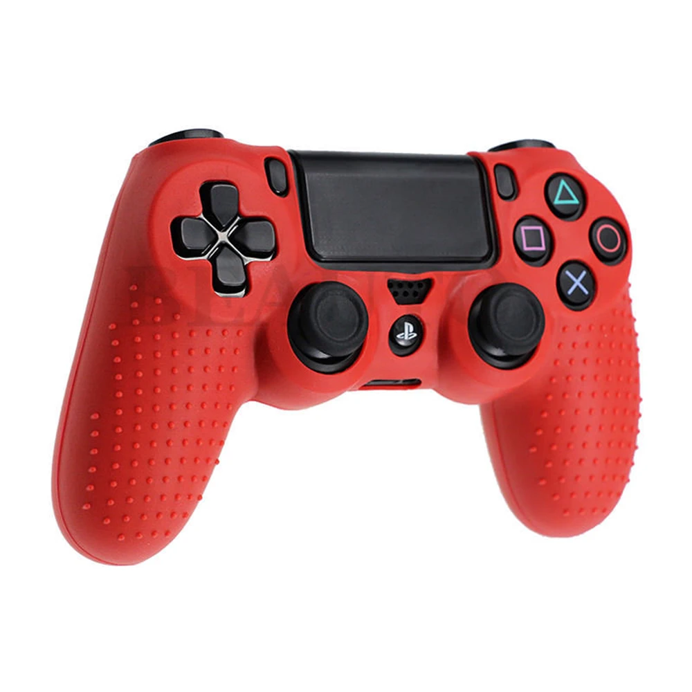 Резиновый силиконовый чехол с подставкой Чехол для Sony Playstation 4 PS4 тонкий
